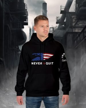 NEVER QUIT HOODIE